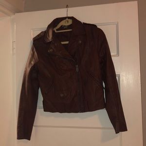 H&m leather jacket